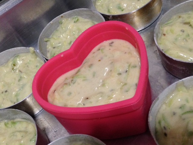 Muffins de abobrinha